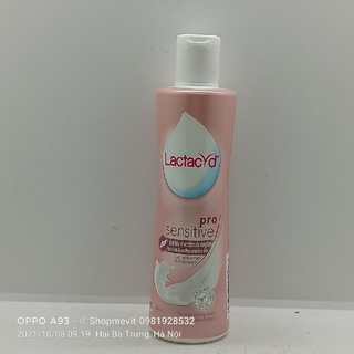 Dung dịch vệ sinh lactacyd Sensitive pro lọ hồng 250ml
