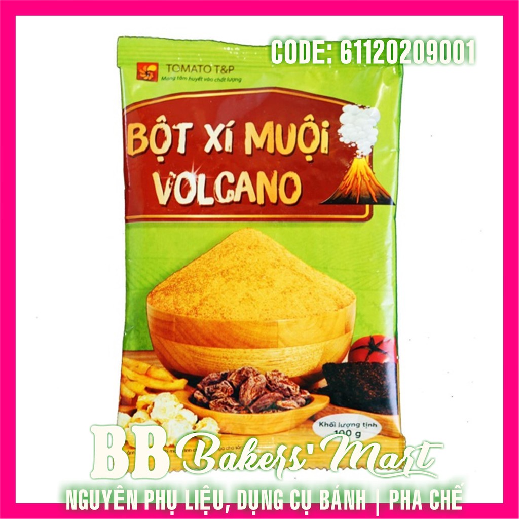 Bột xí muội VOLCANO TORNADO - Gói 100gr