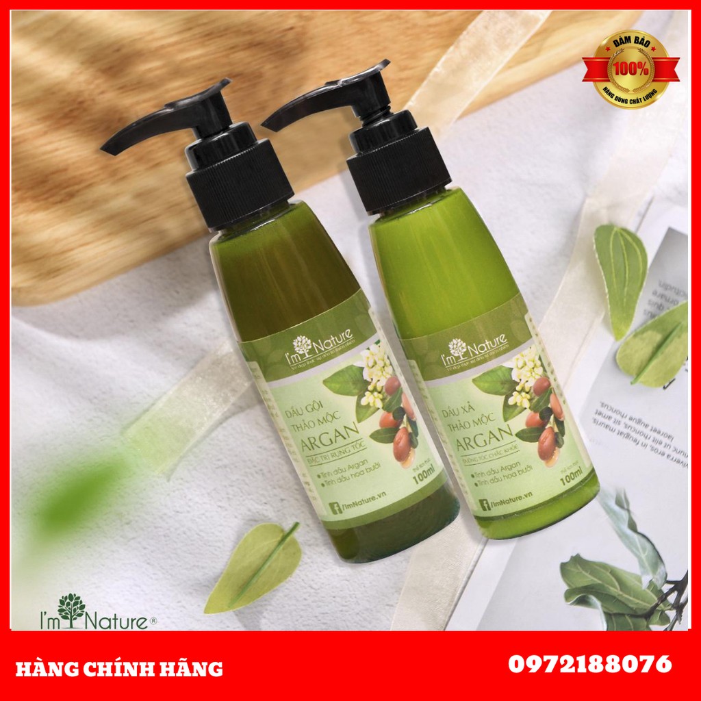 {Dùng Là Thích}Dầu Gội Cặp Trị Rụng Tóc Mọc Tóc Im Nature Size 100ml