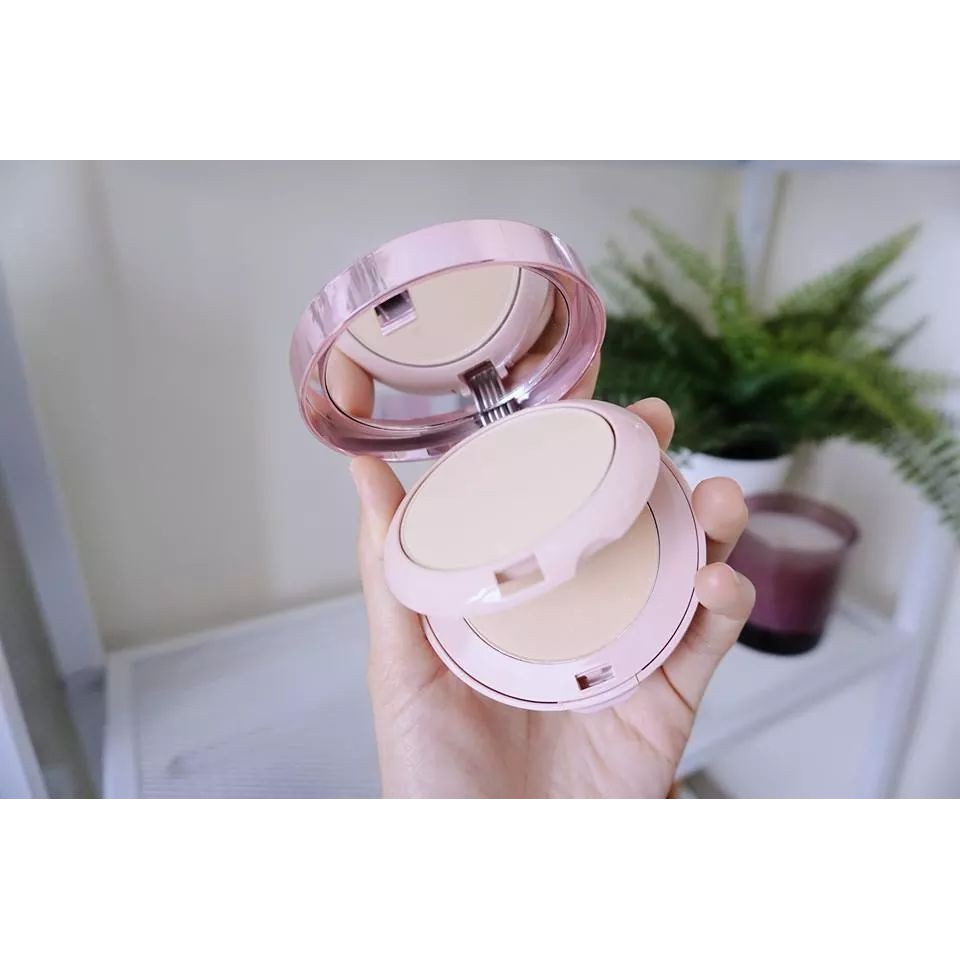 Phấn phủ 2 tầng Aron Glamour Bright  2in1 Thái Lan
