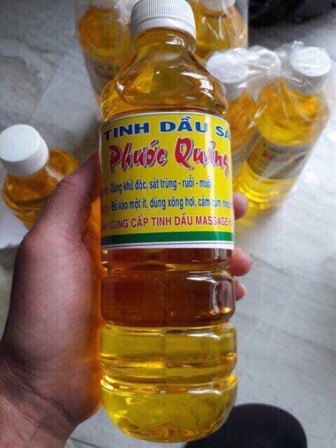 500ML TINH DẦU XẢ PHƯỚC QUẢNG NGUYÊN CHẤT TẠI HUẾ