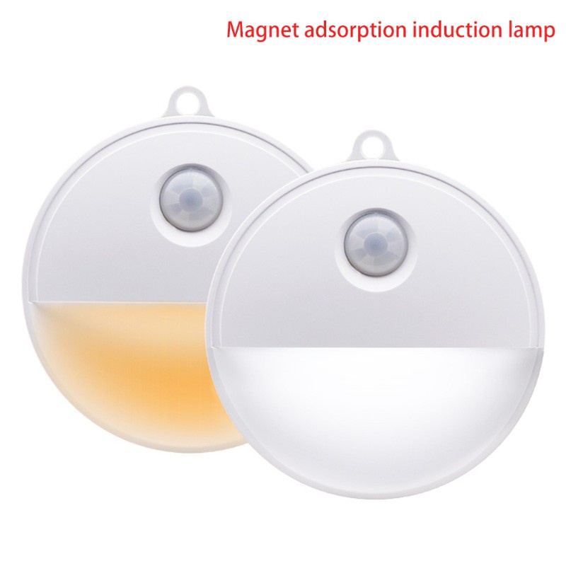 DOU Half Moon Induction LED Lamp Round Human Body Motion Sensor Night Light