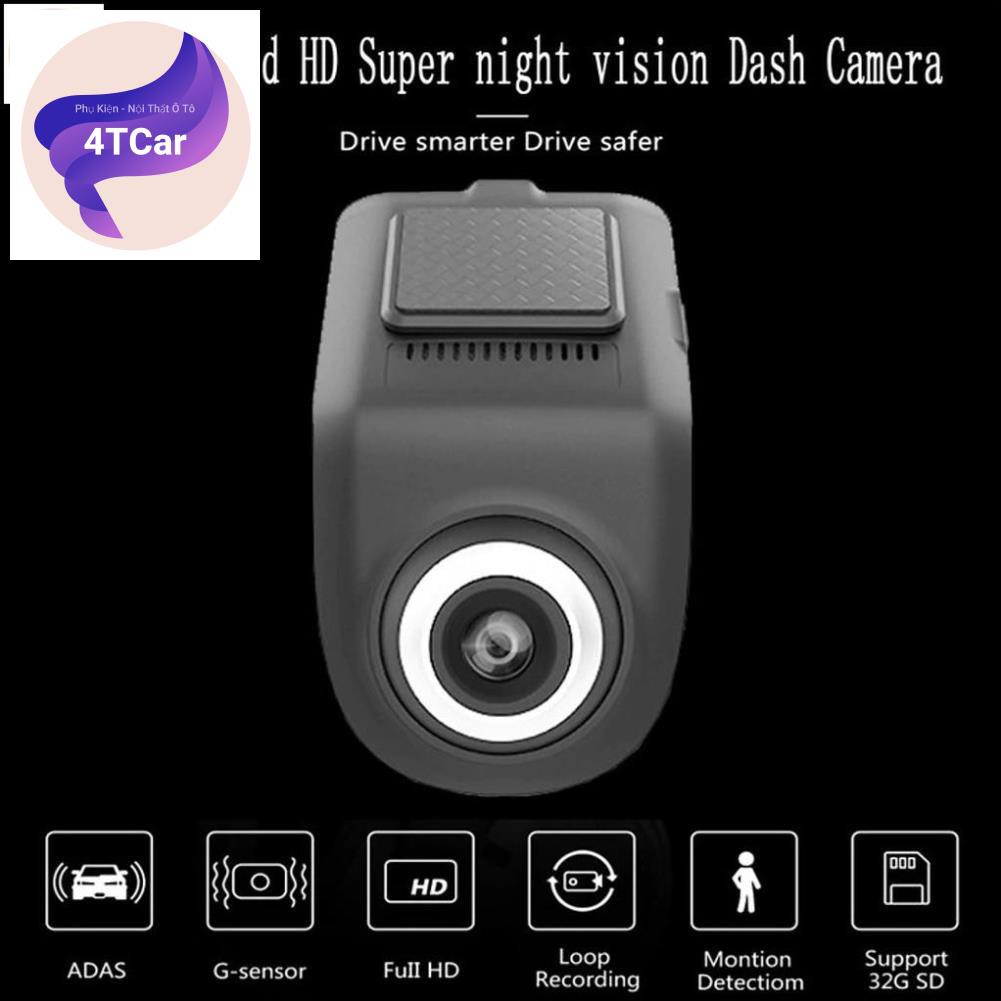 Camera Hành Trình U3 Full HD Kết Nối Màn Hình DVD Android Cho Ô Tô Xe Hơi