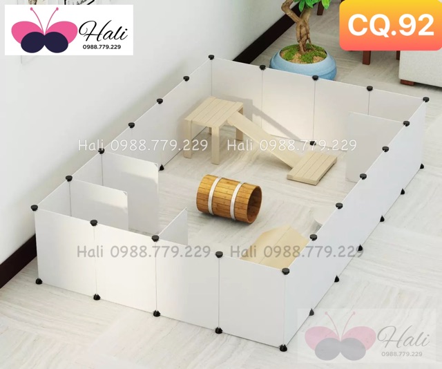 ( TẶNG CHỐT) BỘ CHUỒNG QUÂY CHÓ MÈO CÓ THIẾT KẾ SẴN TIỆN LỢI