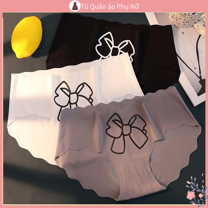 Qu gotn l cart n > Kh Ng vi > Quần Lót Lụa Lạnh Không Đường May Lưng Vừa Gợi Cảm Phiên Bản Hàn Quốc Cho Nữ Sinh Bán Chạy