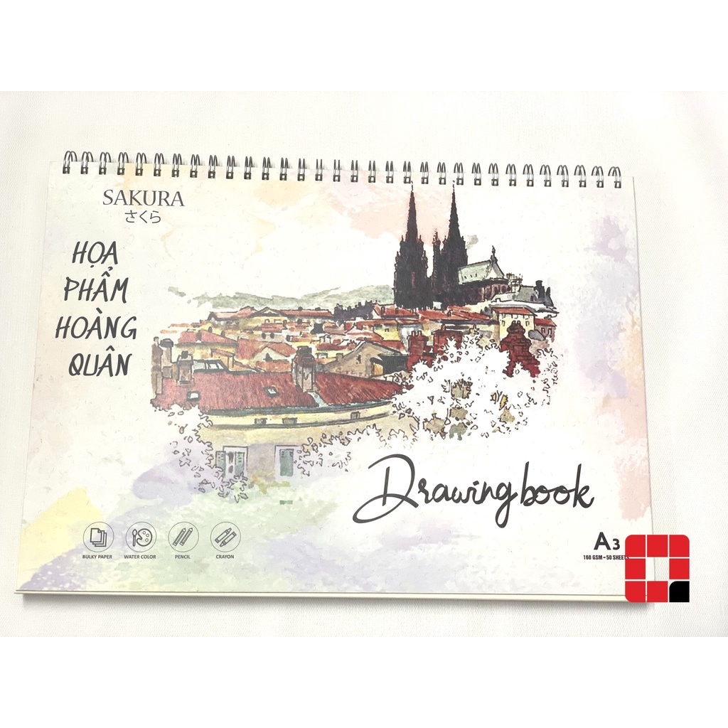 SỔ VẼ SAKURA