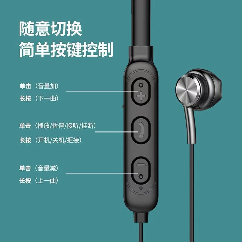 Tai Nghe Bluetooth Phiên Bản 5.0 Mới Nâng Cấp Giảm Tiếng Ồn