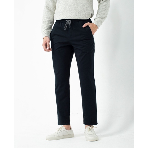 Quần dài đông Insidemen  cotton ống suông túi khóa IPA008W1