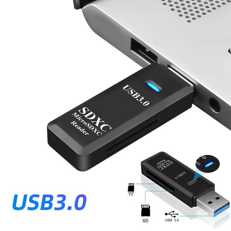 Đầu Đọc Thẻ Nhớ Micro Sdxc Tf T-Flash Tốc Độ Cao Usb 3.0