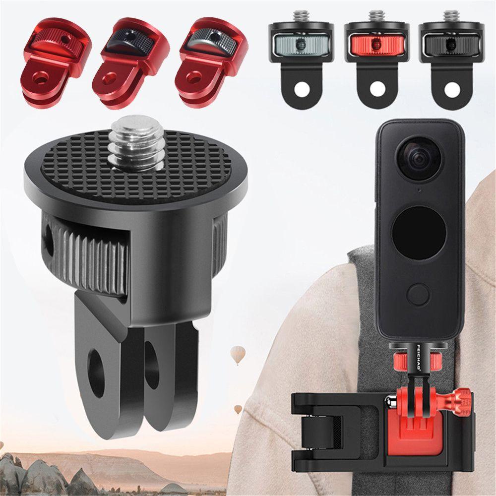 BEBETTERM Giá Đỡ Xoay 360 Độ Ốc Vít 1 / 4 inch Cho Gopro 10 9 Insta360 One X2 DJI Action 2