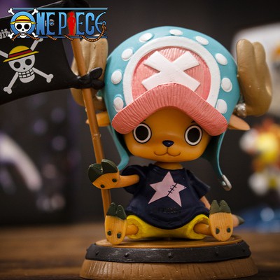 [Ảnh thật] Mô hình Chopper chibi cute băng mũ rơm Luffy - One Piece