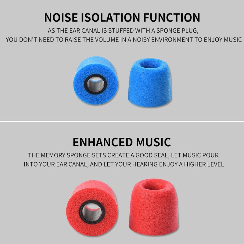 2 Nút Tai Nghe Silicone Thay Thế Cho Tai Nghe Độ Trung Thực Cao