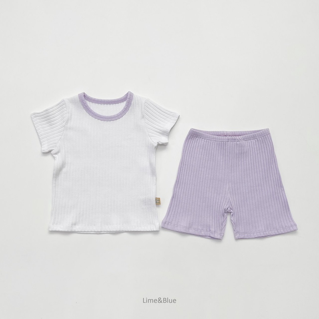 Lime&Blue Bộ đồ gân ice cho bé trai , bé gái