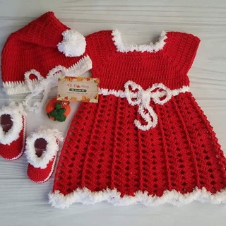 Set váy Noel bé gái 0-2 tuổi