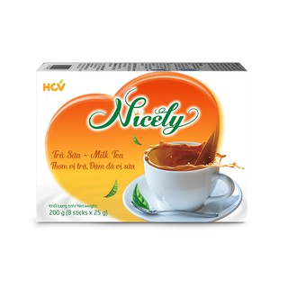 Trà sữa Nicely hộp giấy 8*25gr