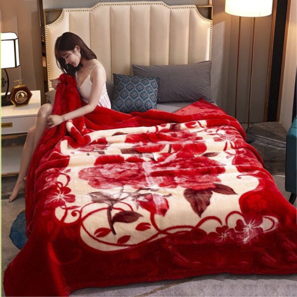 Chăn Nhung Lông Tuyết - Chăn Nhung  Mùa Đông Thành Công,Loại 2kg, 3kg, 4kg, 5kg