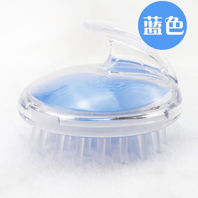Lược gội đầu Silicon Massage da đầu đa năng giảm rụng tóc, Bàn chải gội đầu bằng Silicon tiện dụng Massage da đầu