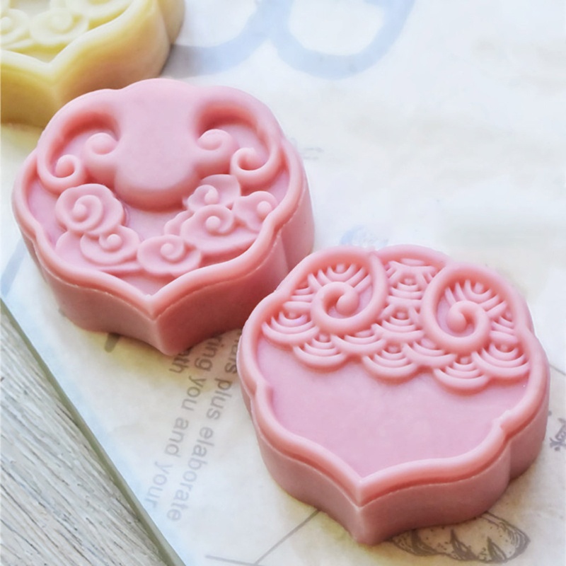 Qq * Khuôn Làm Bánh Trung Thu Bằng Nhựa Dạng Nén Bằng Tay Cho Lễ Hội Mùa Thu