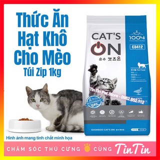 Hạt mèo CatOn's chiết lẻ 1kg(bao zip)