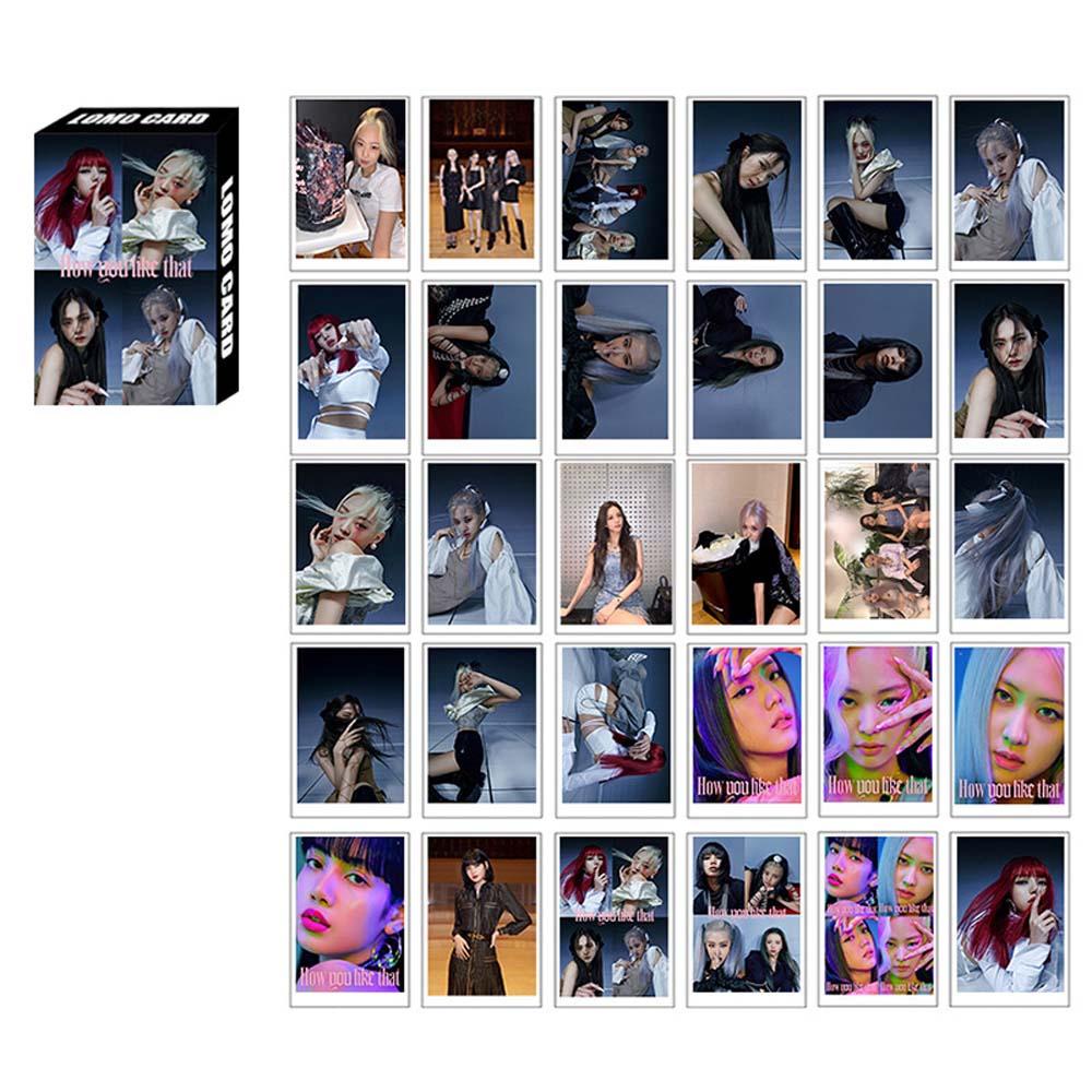 Bộ Sưu Tập Thẻ Hình Nhóm Nhạc Hàn Quốc BlackPink JENNIE JISOO ROSE Team