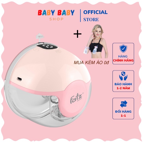 Máy hút sữa không dây rảnh tay, máy vắt sữa Fatz baby FREEMAX 2 - FB1202CW