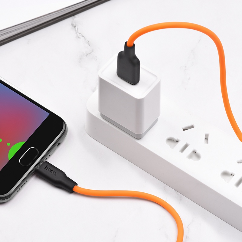 Cáp sạc nhanh HOCO. X21 Plus Micro USB 2.4A cho điện thoại Android