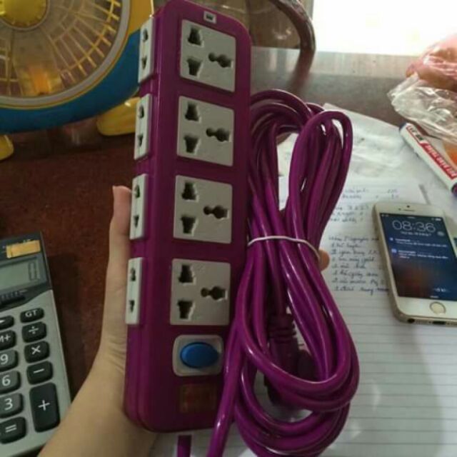 Ổ điện chống giật 12 ổ cắm