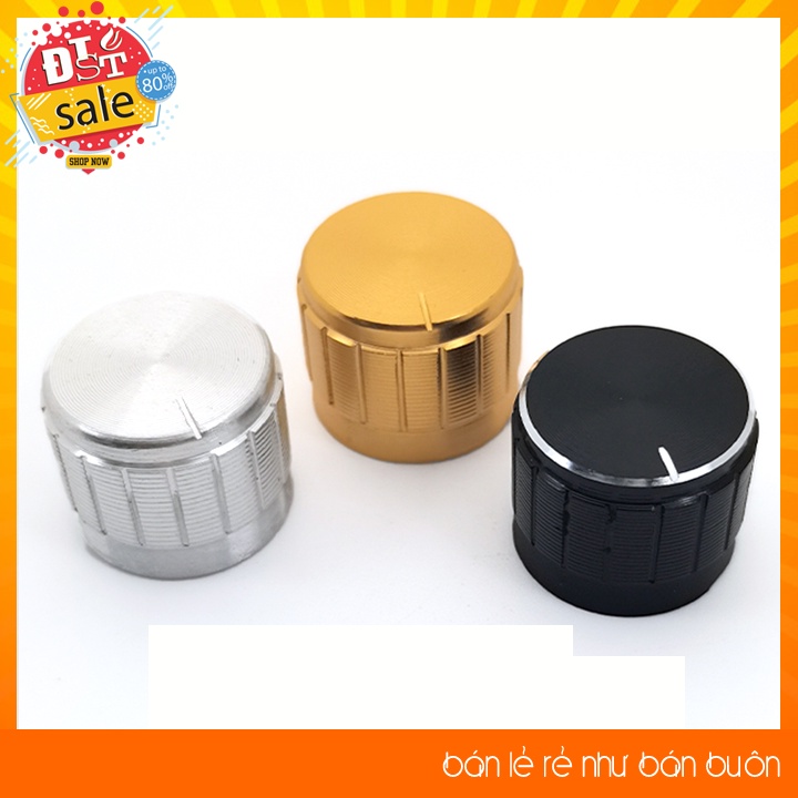 Núm vặn triết áp hợp kim nhôm  21X17 đường kính lỗ 6MM