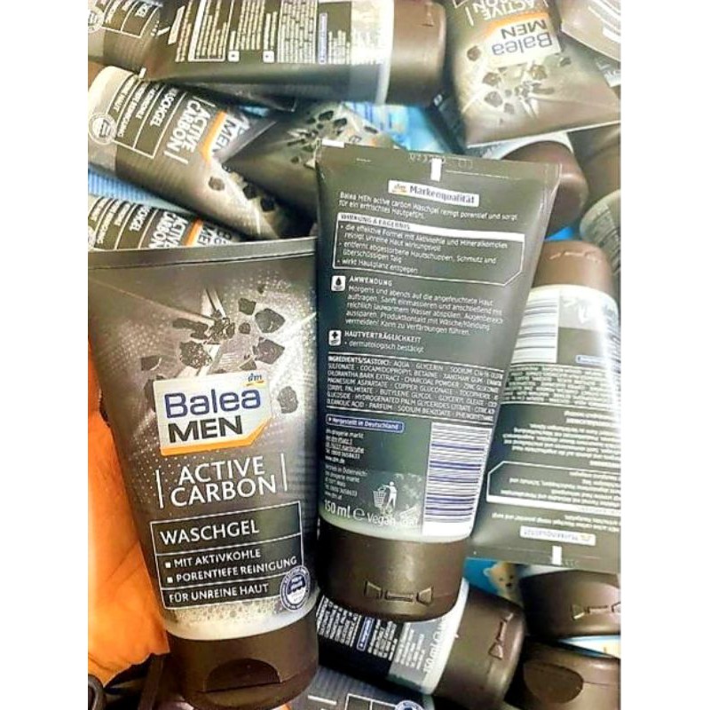 SỮA RỬA MẶT BALEA MEN ACTIVE CARBON