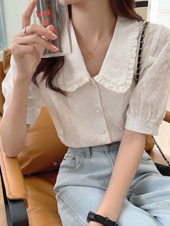 Áo thô đục lỗ