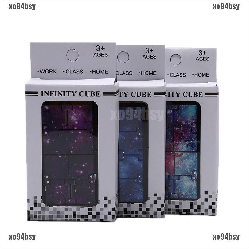 [xo94bsy]Infinity cube Mini Fidget Office flip Puzzle stress Relief Anti stress