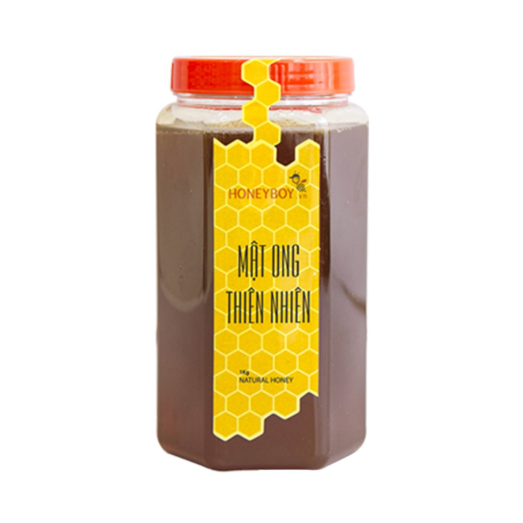 Combo Mật Ong Thiên Nhiên 5 Sạch Honeyboy 1kg và Mật Ong Thiên Nhiên Honeyboy 1kg