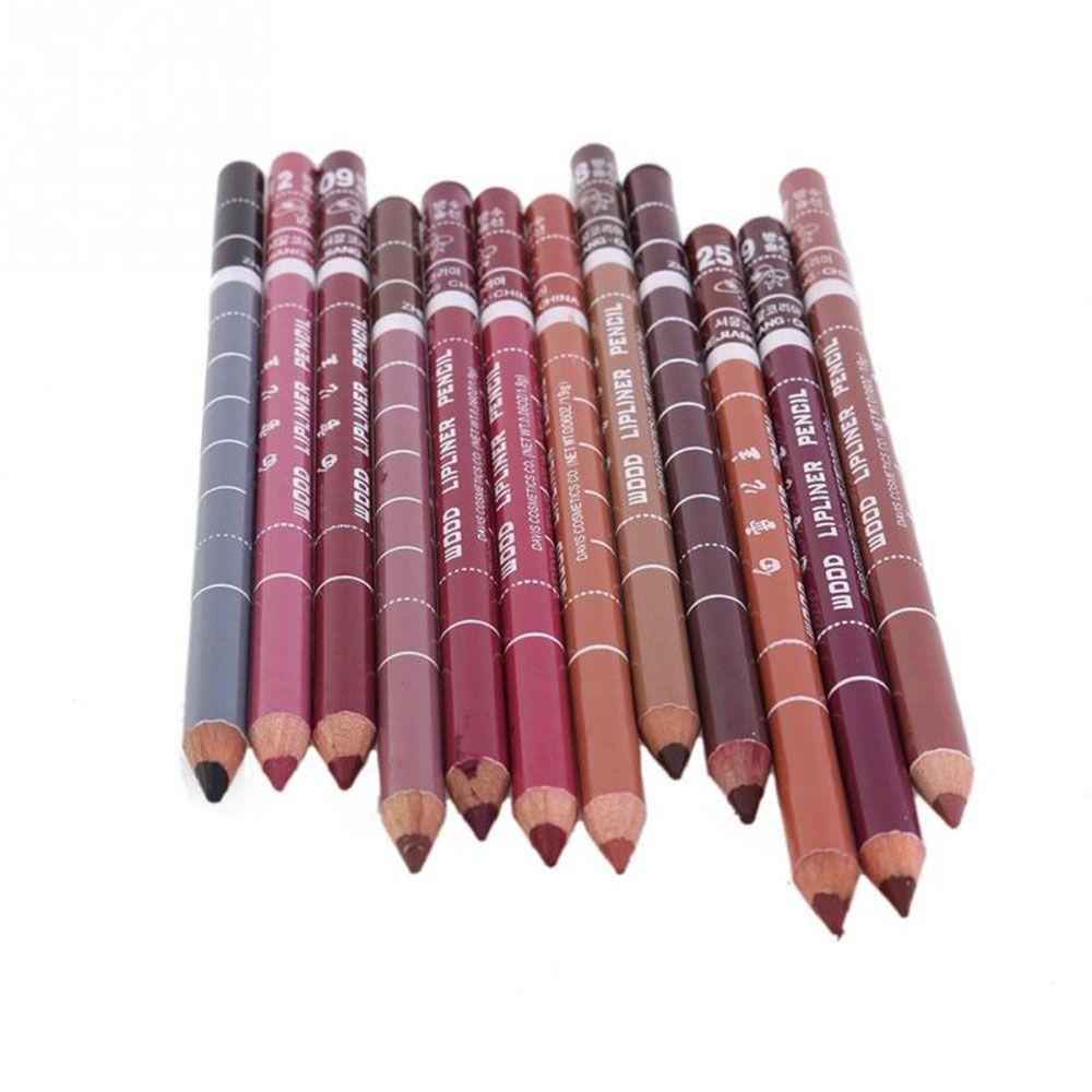 Set Son Môi + Chì Kẻ Viền Môi NORMAN 15CM Chất Lượng Cao