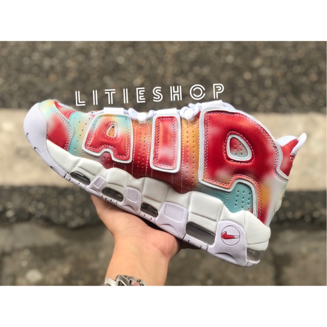 ẢNH THẬT | GIÀY AIR MORE UPTEMPO 7 MÀU RỰC RỠ CỰC ĐẸP Cao Cấp