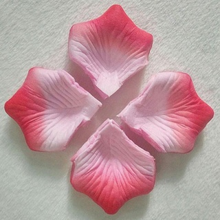 100 cánh hoa hồng bằng vải lụa trang trí