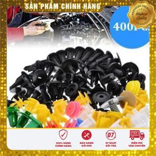 ⚡️GIÁ TỐT⚡️ Combo 400 Đinh Tán/ Ốc Vít/ Chốt Nhựa/ Ghim - DẠNG CẮM CHỐT - Chuyên Dụng Cho Xe Hơi, Xe Tải - FULL LOẠI