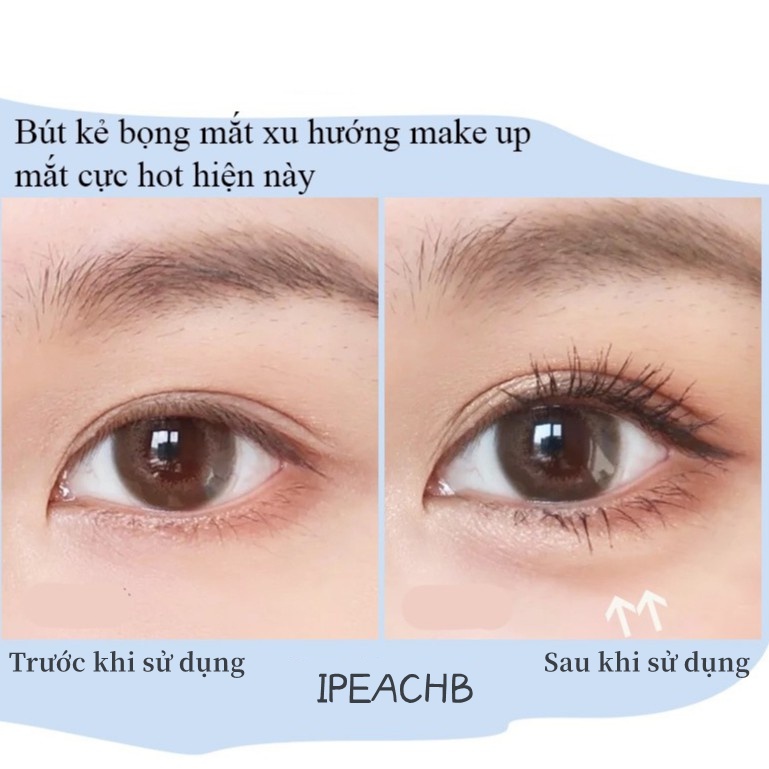 Bút kẻ bọng mắt cười và nếp mí Sweet Mint kiểu dáng ngọt ngào nét vẽ tự nhiên không lộ không quá lố
