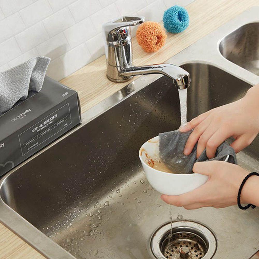 HARRIETT Khăn Lau Chén Dĩa Dùng Một Lần Nhanh Khô Có Thể Tái Sử Dụng