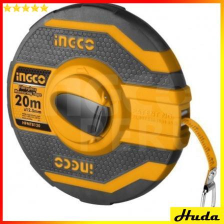 Thước dây sợi thủy tinh (20mx12.5mm) Ingco-HFMT8120  LKJ