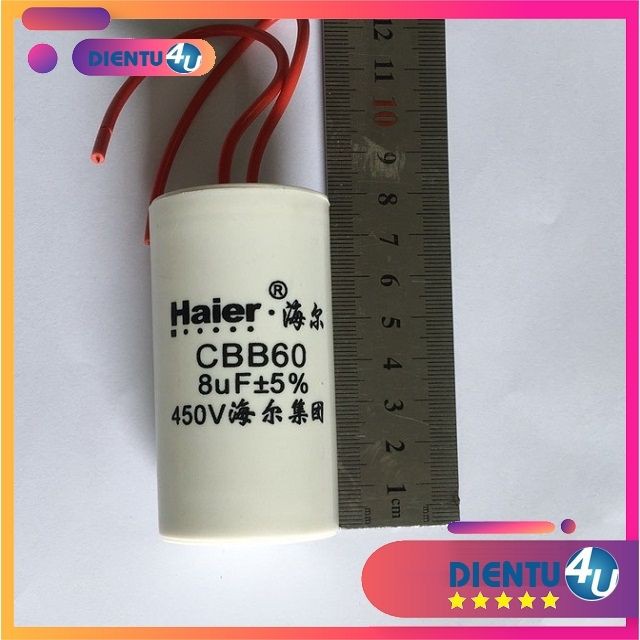 Tụ Khởi Động CBB60 4uF 5uF 6uF 8uF 10uF 12uF 15uF 16uF 18uF 20uF