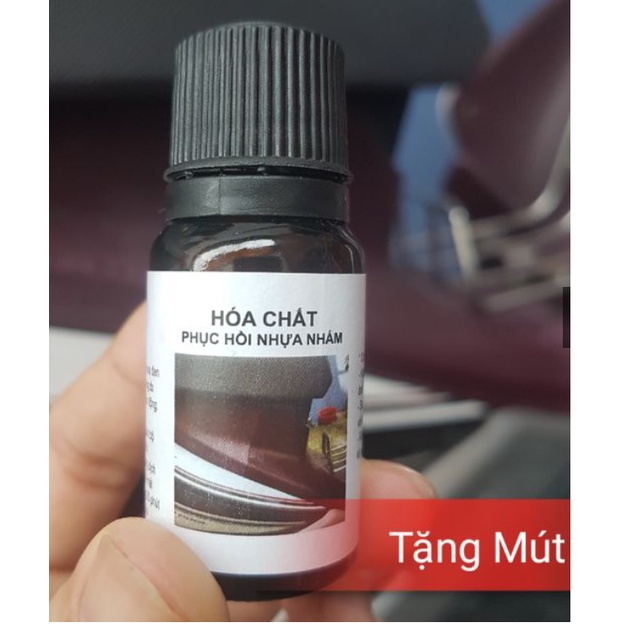 Chai phục hồi nhựa nhám HC 10ml Làm mới nhựa không phai màu