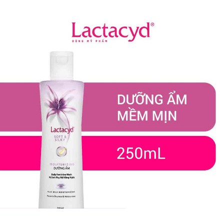 Dung Dịch Vệ Sinh Phụ Nữ Lactacyd Soft &amp; Silky 250ml