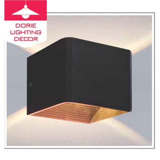 Đèn ngoài trời 79 Lighting đèn led gắn tường hắt sáng trang trí ngoại thất H27 ánh sáng 2 đầu, ánh sáng vàng
