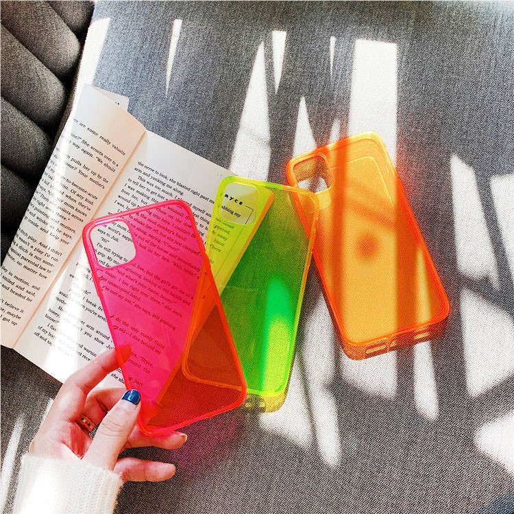 Ốp lưng iphone Neon trơn dẻo mềm 5/5s/6/6plus/6s/6splus/7/7plus/8/8plus/x/xr/xs/11/12/pro/max/plus/promax | BigBuy360 - bigbuy360.vn