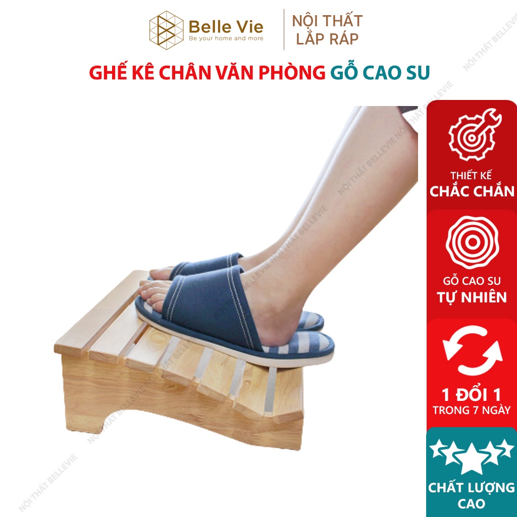 Ghế Kê Chân Văn Phòng - Kệ Để Chân Khi Làm Việc Giảm Tê Chân, Mỏi Chân, Chuột Rút Khi Ngồi Làm Việc