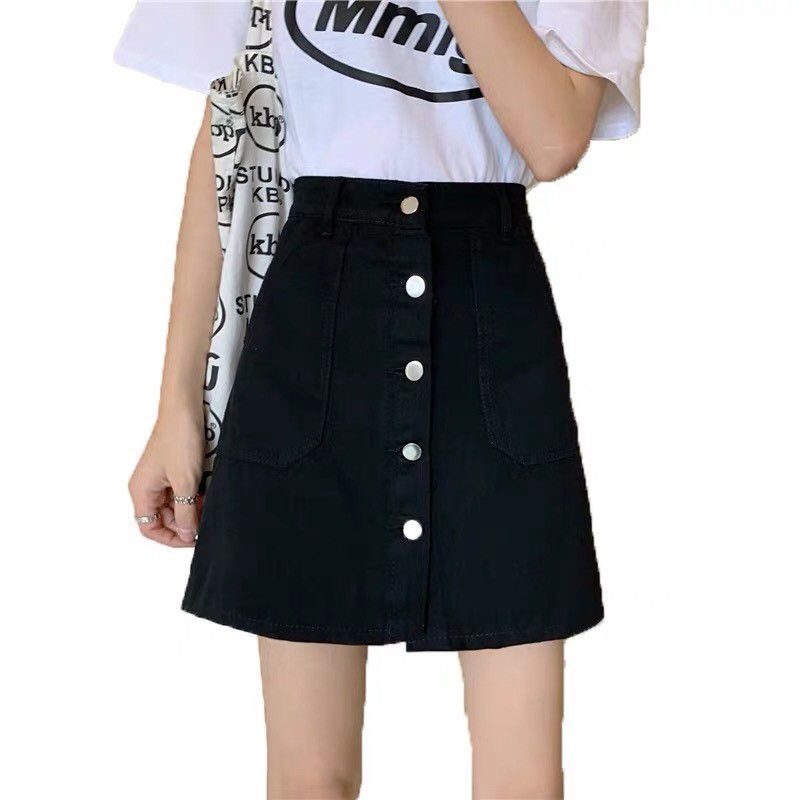 Chân Váy Ngắn Chữ A_Kèm Quần Trong