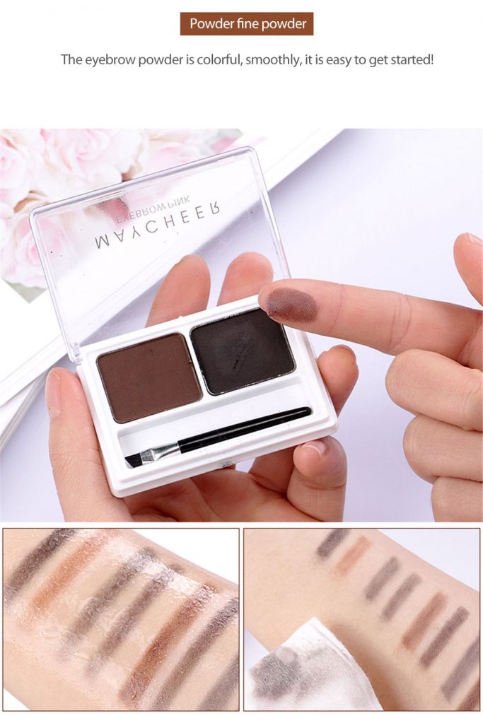 (Hàng Mới Về) Bột tán mày tự nhiên 2 màu  Bảng Phấn Mắt Maycheer Meiqianer  Hai Màu Chống Thấm Nước Và Mồ Hôi Dễ Lên Màu | BigBuy360 - bigbuy360.vn