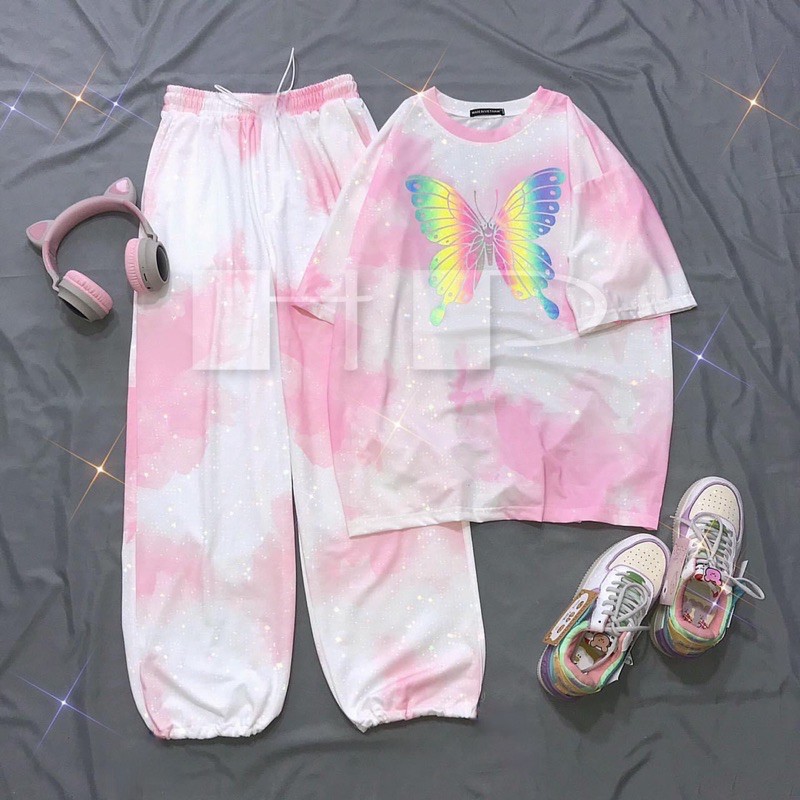 Sét bộ loang hồng phản quang TH6