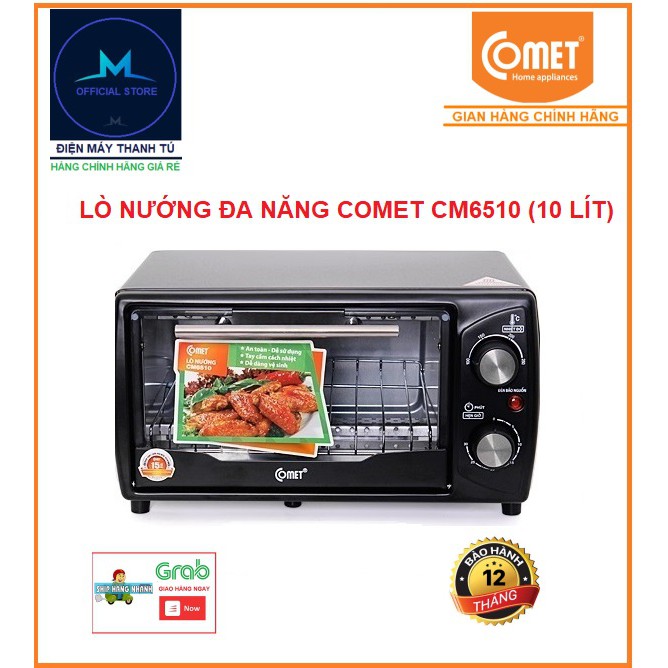 CM6510 - LÒ NƯỚNG ĐA NĂNG COMET 10 LÍT - BẢO HÀNH CHÍNH HÃNG 12 THÁNG