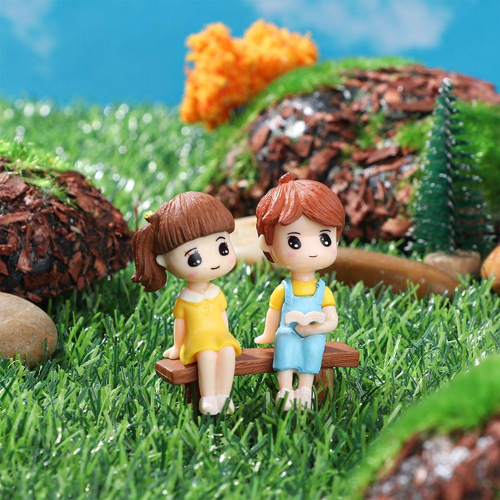 Mô Hình Cặp Đôi Xinh Xắn Cho Trang Trí Vườn Nhà